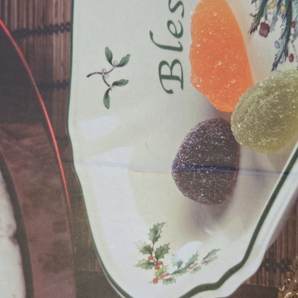 Spode Christmas Tree Bless This Home Tray - NWT - Picture 9 of 13